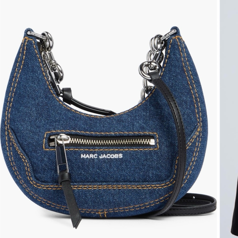 Marc Jacobs Blue Denim Shoulder Bag